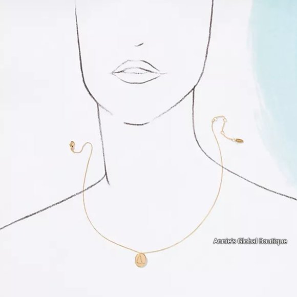 NWT ANTHROPOLOGIE Zodiac Libra Pendant CZ Necklace - Picture 4 of 12